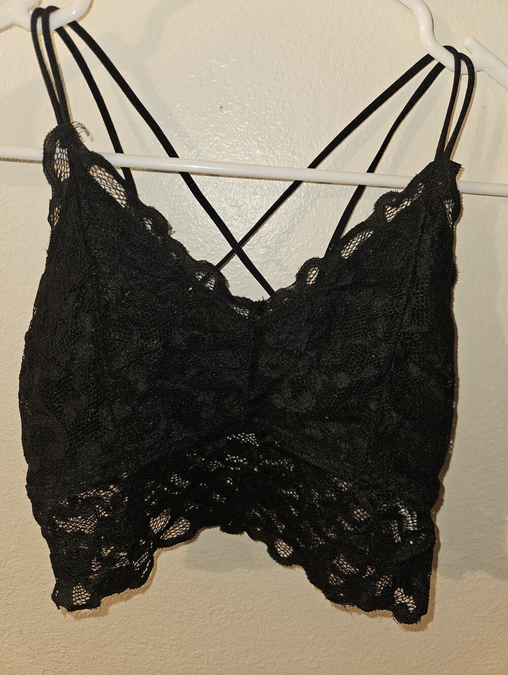 Unbranded Womans Black Bralette Size S - Picture 2 of 10